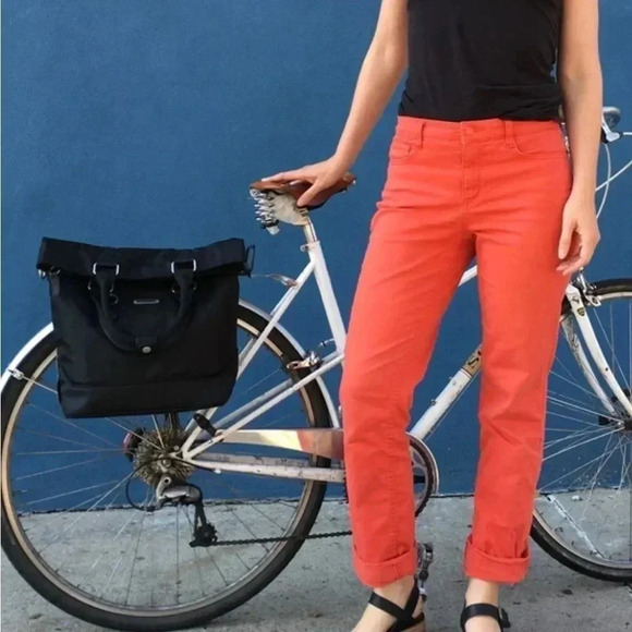 Tommy Hilfiger Coral Ruched Pants Size 0 - Picture 1 of 9